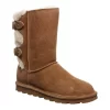 Bearpaw Womens Eloise Wide Calf Fur Boot - Tan -women's shoes US 01 300747 00