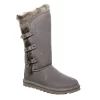 Bearpaw Womens Emery Fur Boot - Grey -women's shoes US 01 300749 00
