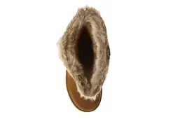 Bearpaw Womens Emery Fur Boot - Tan -women's shoes US 01 300750 05