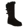 Bearpaw Womens Genevieve Fur Boot - Black -women's shoes US 01 300751 00