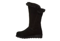 Bearpaw Womens Genevieve Fur Boot - Black -women's shoes US 01 300751 03