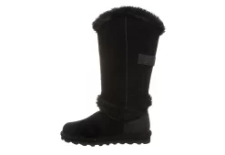 Bearpaw Womens Sheilah Fur Boot - Black 12 Bearpaw Womens Sheilah Fur Boot - Black -women's shoes US 01 300811 03