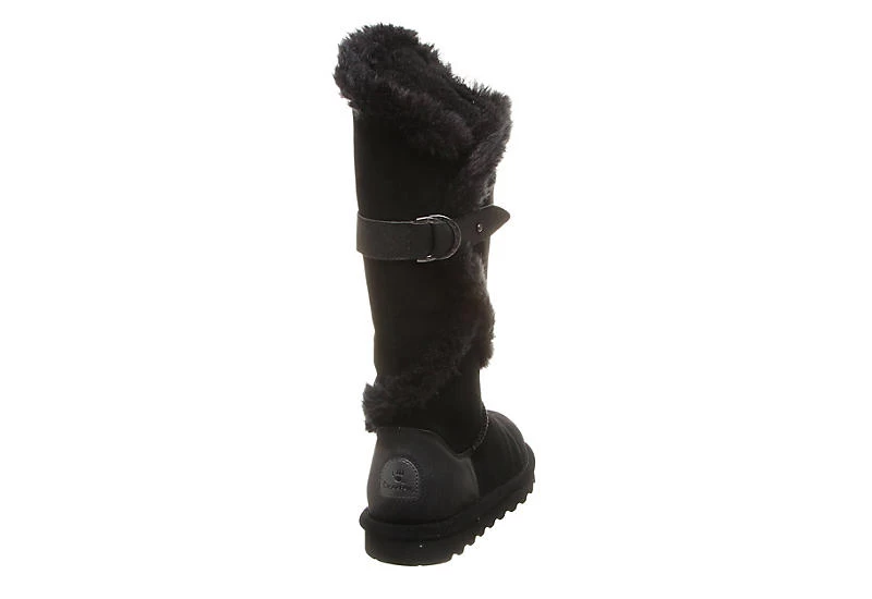Bearpaw Womens Sheilah Fur Boot - Black 7 Bearpaw Womens Sheilah Fur Boot - Black - Image 5