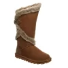 Bearpaw Womens Sheilah Fur Boot - Tan 2 Bearpaw Womens Sheilah Fur Boot - Tan -women's shoes US 01 300813 00