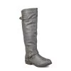 Journee Collection Womens Spokane Extra Wide Calf Tall Boot - Dark Grey 2 Journee Collection Womens Spokane Extra Wide Calf Tall Boot - Dark Grey -women's shoes US 01 300946 00