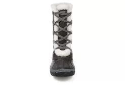 Journee Collection Womens Blizzard Duck Boot - Grey -women's shoes US 01 301115 02