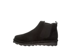 Bearpaw Womens Drew Short Fur Boot - Black -women's shoes US 01 301867 02