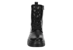 Limelight Womens Rudy Combat Boot - Black -women's shoes US 01 302010 02