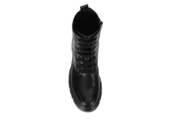Limelight Womens Rudy Combat Boot - Black -women's shoes US 01 302010 05