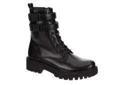 Limelight Womens Burnette Lace Up Boot - Black