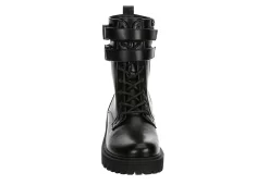 Limelight Womens Burnette Lace Up Boot - Black -women's shoes US 01 302016 02