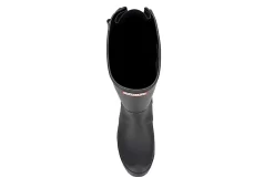 Hunter Boots Llc Womens Original Back Adj Gloss Rain Boot - Black -women's shoes US 01 302431 05
