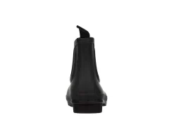 Hunter Boots Llc Womens Original Chelsea Rain Boot - Black -women's shoes US 01 302437 04