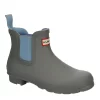 Hunter Boots Llc Womens Original Chelsea Rain Boot - Grey -women's shoes US 01 302440 00
