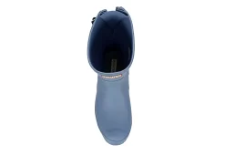 Hunter Boots Llc Womens Original Back Adj Rain Boot - Blue -women's shoes US 01 302450 05