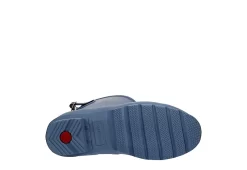 Hunter Boots Llc Womens Original Back Adj Rain Boot - Blue -women's shoes US 01 302450 06
