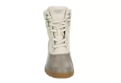 Sperry Womens Syren Gulf Heel Teddy Duck Boot - Taupe -women's shoes US 01 302510 02