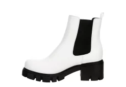 Madden Girl Womens Tessa Chelsea Boot - White -women's shoes US 01 302520 03