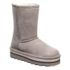 Bearpaw Womens Retro Elle Fur Boot - Stone 2 Bearpaw Womens Retro Elle Fur Boot - Stone -women's shoes US 01 302680 00