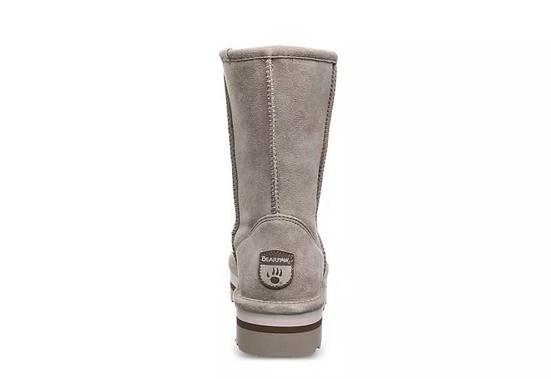 Bearpaw Womens Retro Elle Fur Boot - Stone 7 Bearpaw Womens Retro Elle Fur Boot - Stone - Image 5
