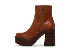 Madden Girl Womens Grace Dress Boot - Cognac -women's shoes US 01 302694 03