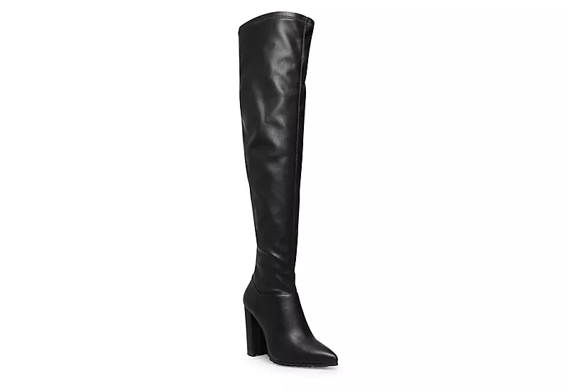Madden Girl Womens Signall Over The Knee Boot - Black 3 Madden Girl Womens Signall Over The Knee Boot - Black