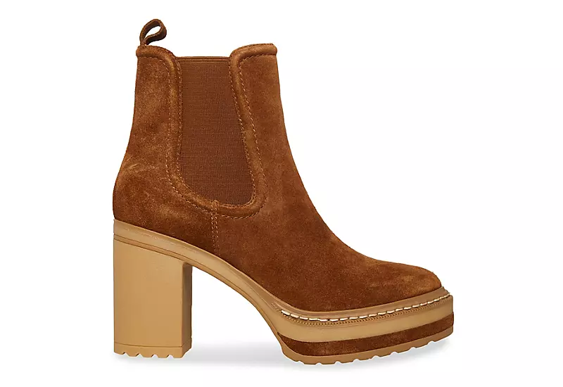 Steve Madden Womens Lexa Chelsea Boot - Brown 4 Steve Madden Womens Lexa Chelsea Boot - Brown - Image 2