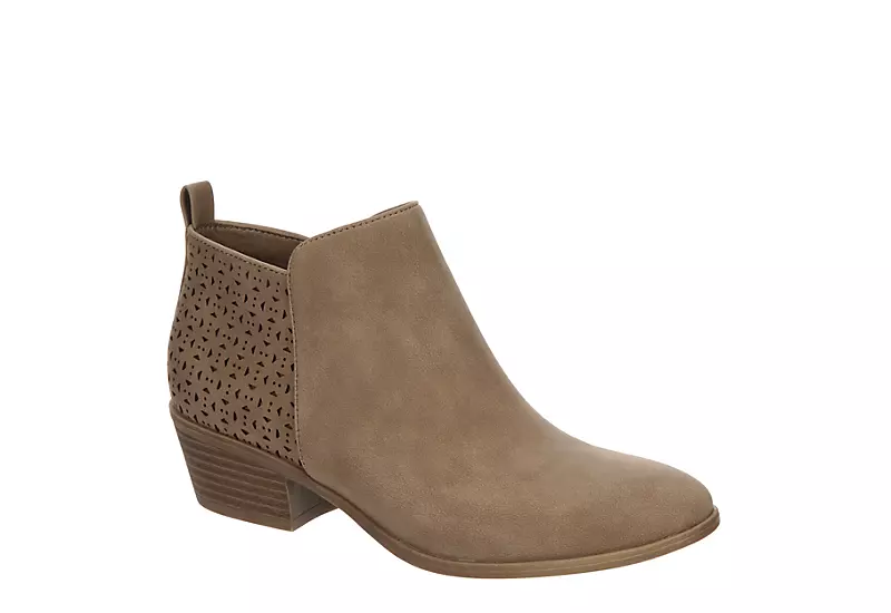 Xappeal Womens Valeria Bootie - Taupe 3 Xappeal Womens Valeria Bootie - Taupe