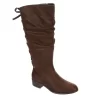Xappeal Womens Cheyenne Wide Calf Tall Boot - Brown -women's shoes US 01 302740 00