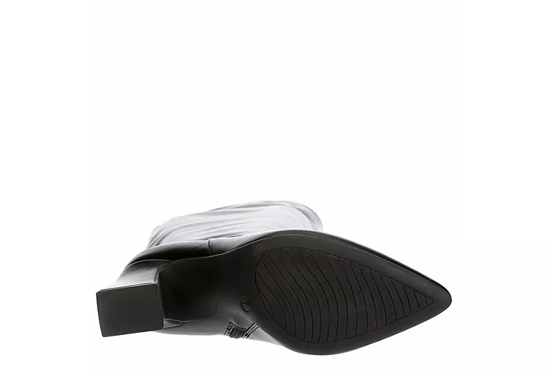 Michael By Michael Shannon Womens Camille Wide Calf Over The Knee Boot - Black 9 Michael By Michael Shannon Womens Camille Wide Calf Over The Knee Boot - Black - Image 7