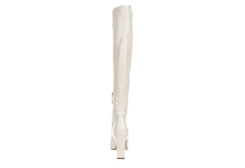 Michael By Michael Shannon Womens Camille Over The Knee Boot - Off White 7 Michael By Michael Shannon Womens Camille Over The Knee Boot - Off White - Image 5