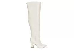 Michael By Michael Shannon Womens Camille Wide Calf Over The Knee Boot - Off White 10 Michael By Michael Shannon Womens Camille Wide Calf Over The Knee Boot - Off White -women's shoes US 01 302768 01