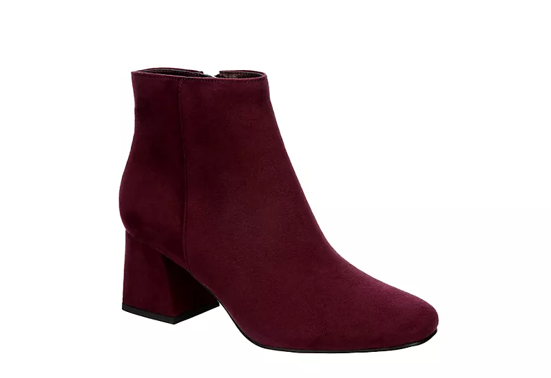 Michael By Michael Shannon Womens Hope Dress Bootie - Wine 3 Michael By Michael Shannon Womens Hope Dress Bootie - Wine