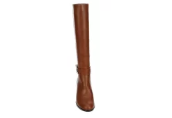 Lauren Blakwell Womens Raquel Wide Calf Tall Dress Boot - Cognac -women's shoes US 01 302783 02
