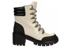 Michael By Michael Shannon Womens Natacha Lace-up Boot - Ivory -women's shoes US 01 302785 01