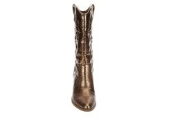 Michael By Michael Shannon Womens Faith Western Boot - Bronze -women's shoes US 01 302798 02