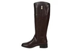Michael By Michael Shannon Womens Brielle Tall Riding Boot - Dark Brown -women's shoes US 01 302836 03