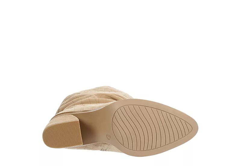 Michael By Michael Shannon Womens Millie Wide Calf Tall Boot - Tan 9 Michael By Michael Shannon Womens Millie Wide Calf Tall Boot - Tan - Image 7