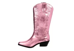 Madden Girl Womens Redford Western Boot - Pink -women's shoes US 01 302845 03