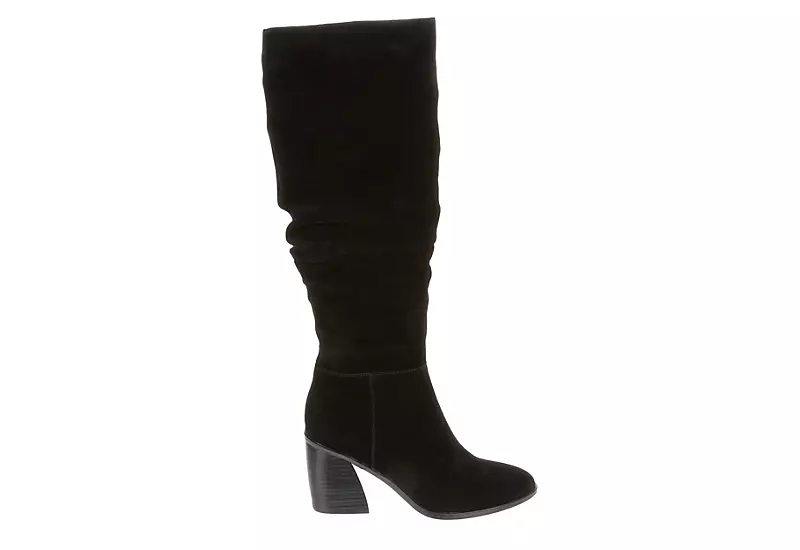 Michael By Michael Shannon Womens Millie Wide Calf Tall Boot - Black 4 Michael By Michael Shannon Womens Millie Wide Calf Tall Boot - Black - Image 2