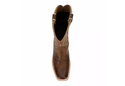 Justin Womens Rein Western Boot - Brown -women's shoes US 01 302852 05