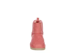 Xappeal Womens Jen Fur Boot - Coral -women's shoes US 01 302860 02
