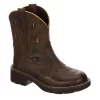 Justin Womens Gemma Western Boot - Dark Brown -women's shoes US 01 302861 00
