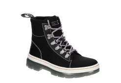 Dr. Martens Dr.martens Womens Combs Nylon Combat Boot - Black
