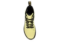 Dr. Martens Dr.martens Womens Combs Nylon Combat Boot - Yellow -women's shoes US 01 302908 05