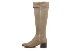 Lifestride Womens Daring Wide Calf Tall Boot - Med Natural -women's shoes US 01 303093 03