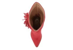 Journee Collection Womens Hartly Fringed Extra Wide Calf Dress Boot - Red 14 Journee Collection Womens Hartly Fringed Extra Wide Calf Dress Boot - Red -women's shoes US 01 303199 05