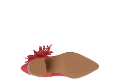 Journee Collection Womens Hartly Fringed Extra Wide Calf Dress Boot - Red 15 Journee Collection Womens Hartly Fringed Extra Wide Calf Dress Boot - Red -women's shoes US 01 303199 06