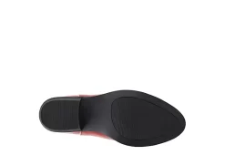 Journee Collection Womens Novva Western Ankle Boot - Red 15 Journee Collection Womens Novva Western Ankle Boot - Red -women's shoes US 01 303313 06