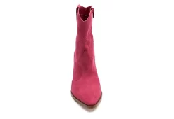 Coconuts Womens Bambi Western Boot - Bright Pink -women's shoes US 01 303496 02